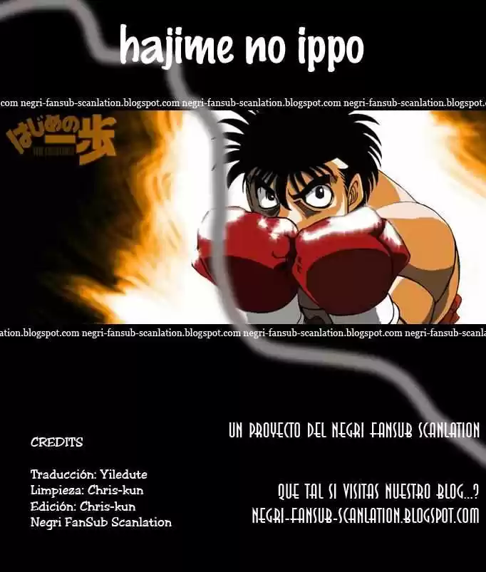 Hajime no Ippo: Chapter 972 - Page 1