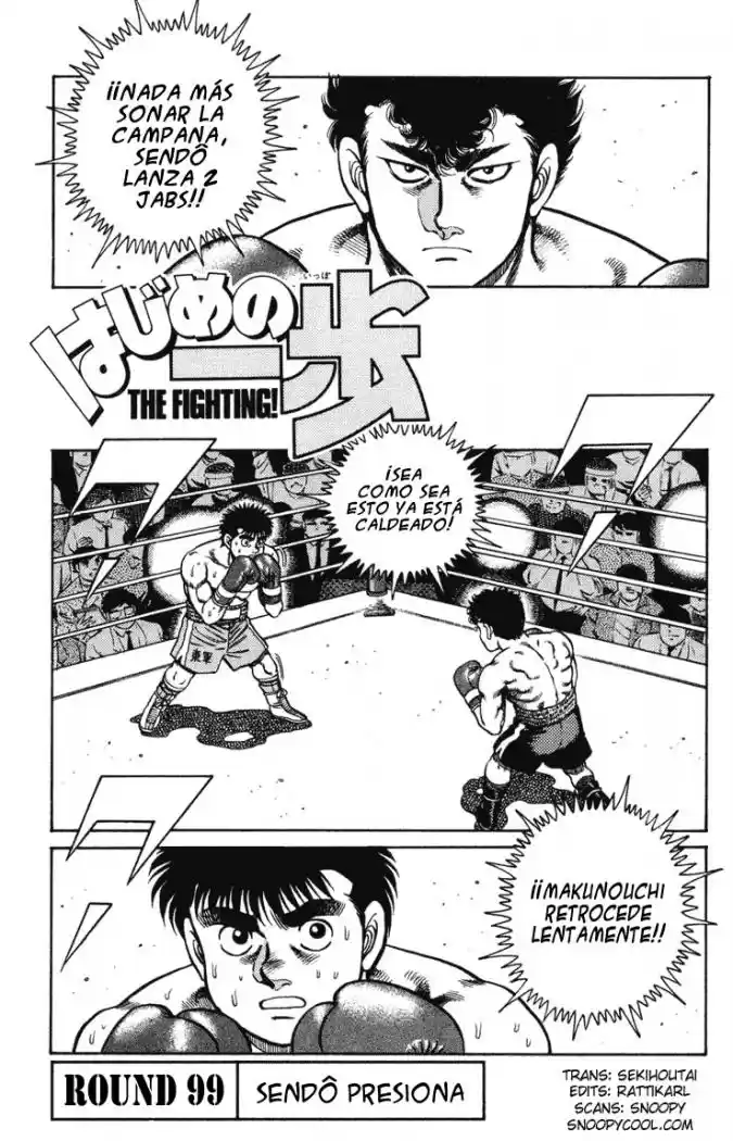 Hajime no Ippo: Chapter 99 - Page 1