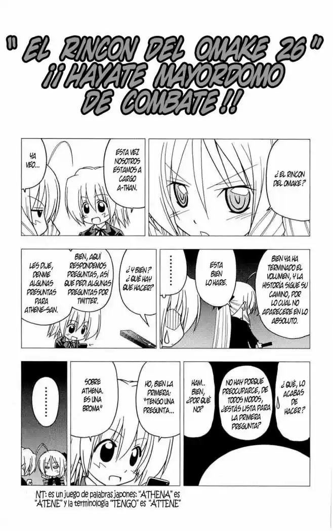 Hayate No Gotoku: Chapter 26 - Page 1