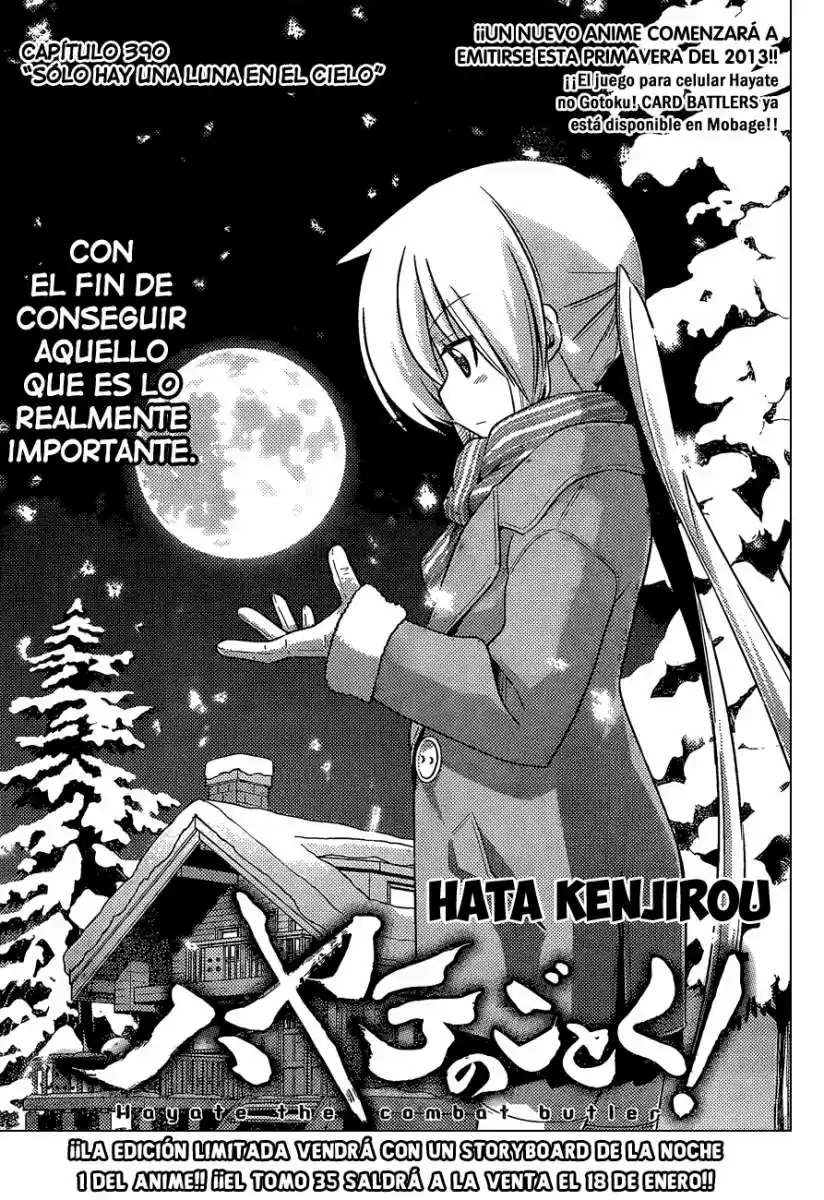 Hayate No Gotoku: Chapter 390 - Page 1