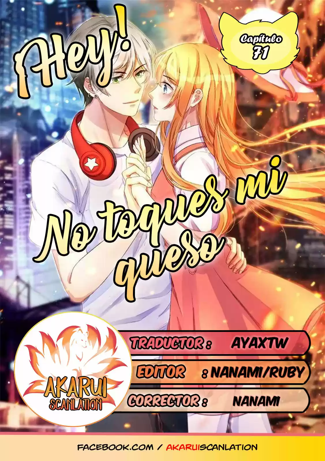 Hey, No Toques Mi Queso: Chapter 71 - Page 1