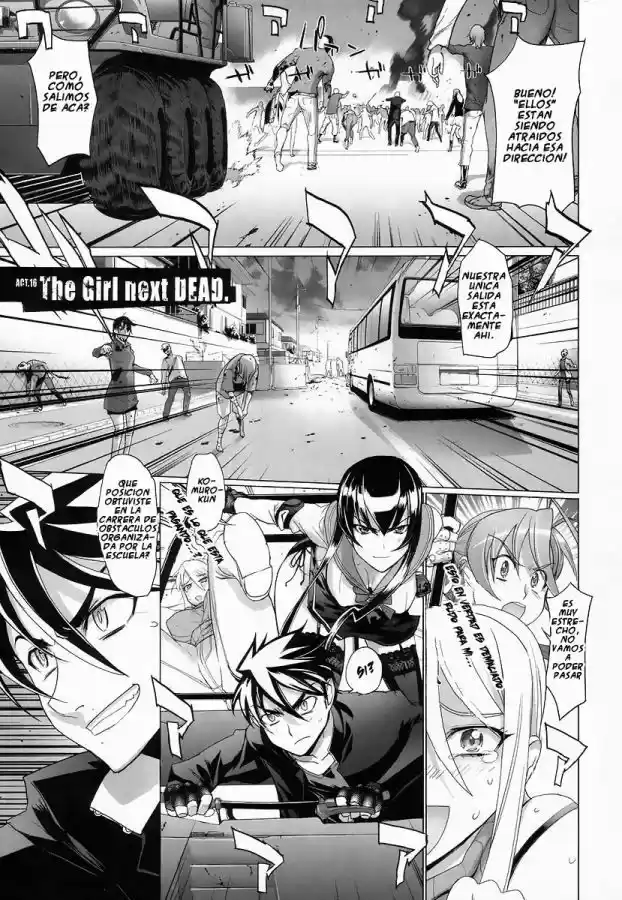 High School Of The Dead: Chapter 16 - Page 1