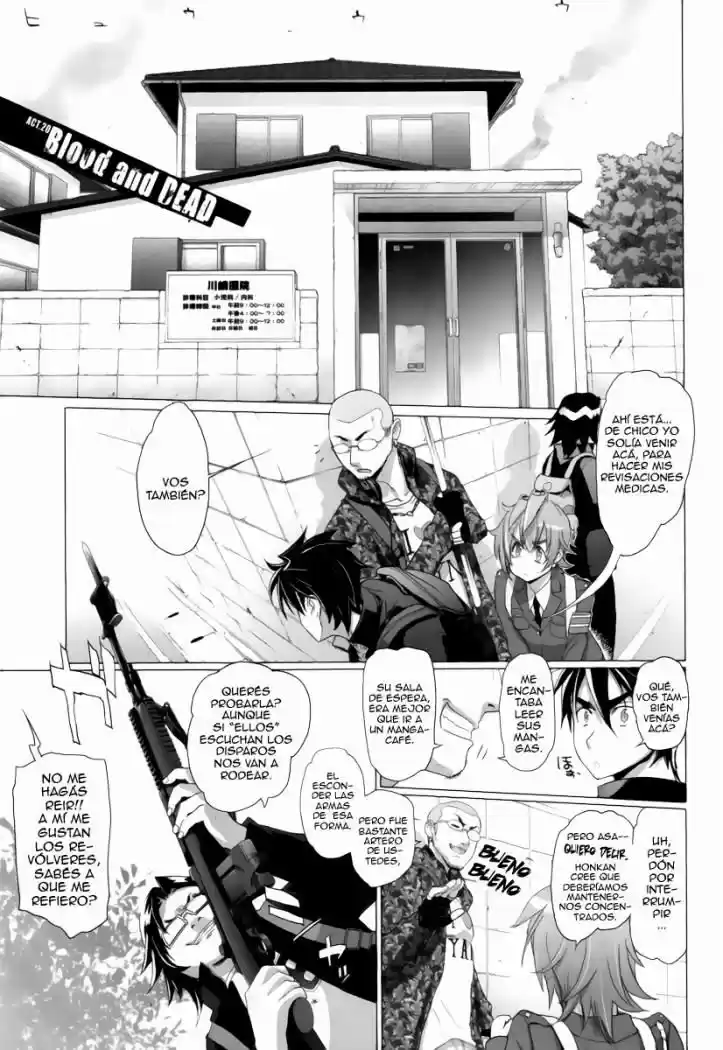 High School Of The Dead: Chapter 20 - Page 1