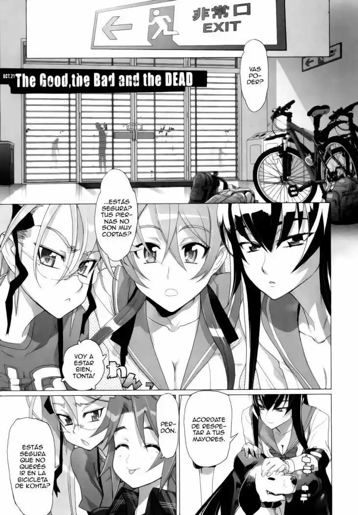 High School Of The Dead: Chapter 21 - Page 1