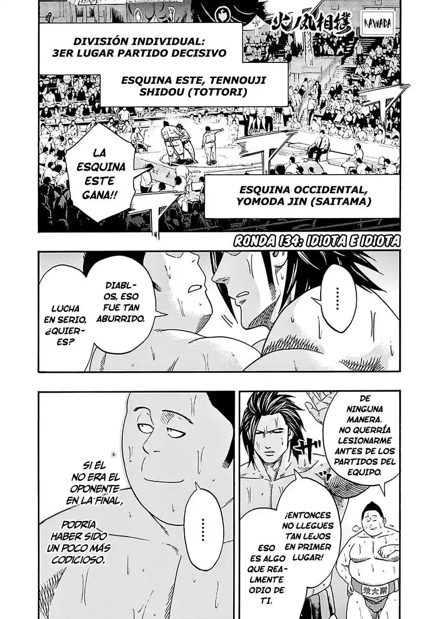 Hinomaru Zumou: Chapter 134 - Page 1