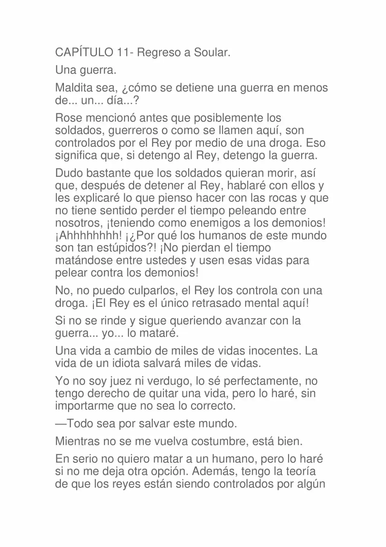 Humanos Contra Demonios.- ¿Soy Realmente Un Chico Perfecto? No Lo Creo. (Re-escrito) (Novela: Chapter 11 - Page 1