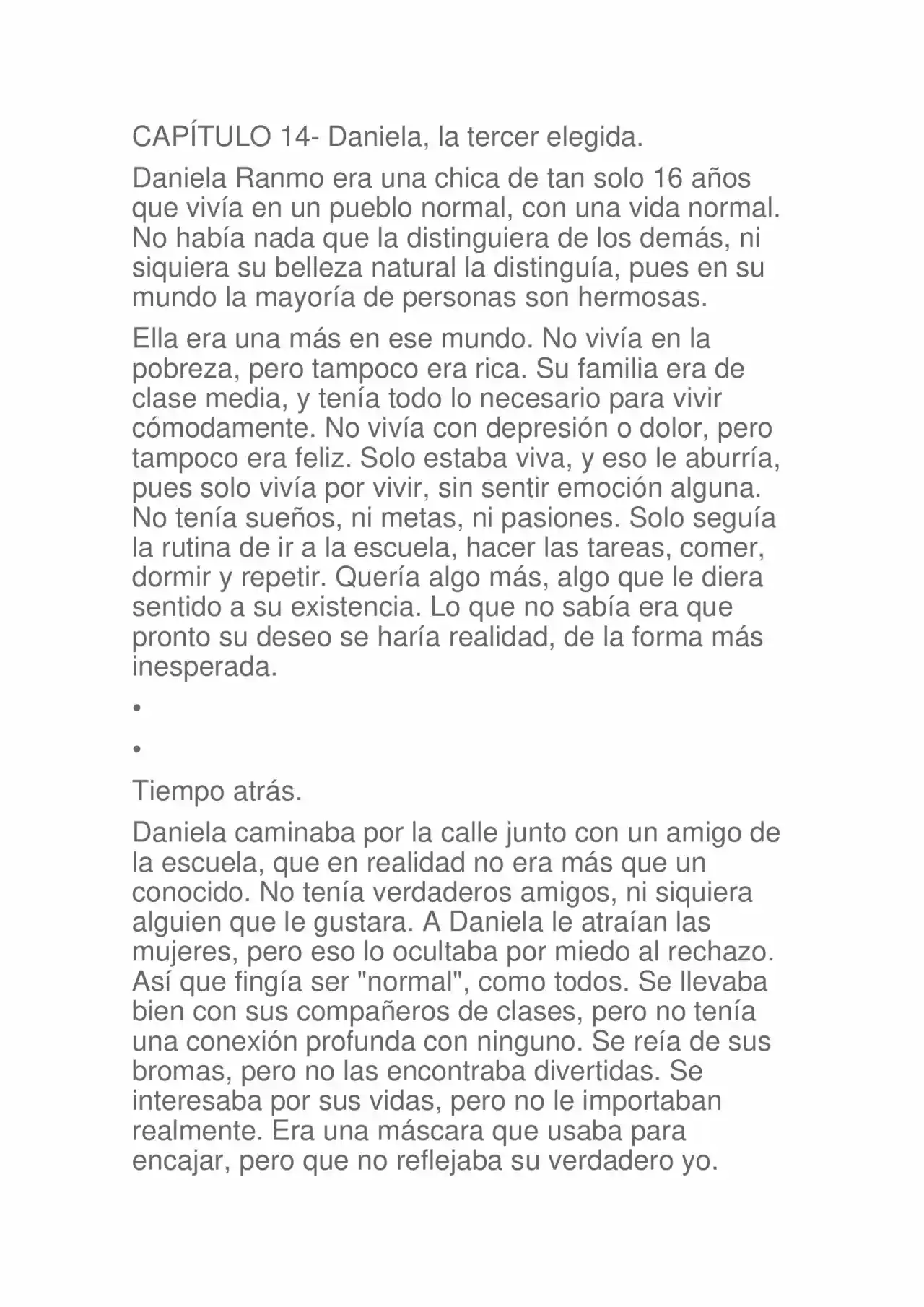 Humanos Contra Demonios.- ¿Soy Realmente Un Chico Perfecto? No Lo Creo. (Re-escrito) (Novela: Chapter 14 - Page 1