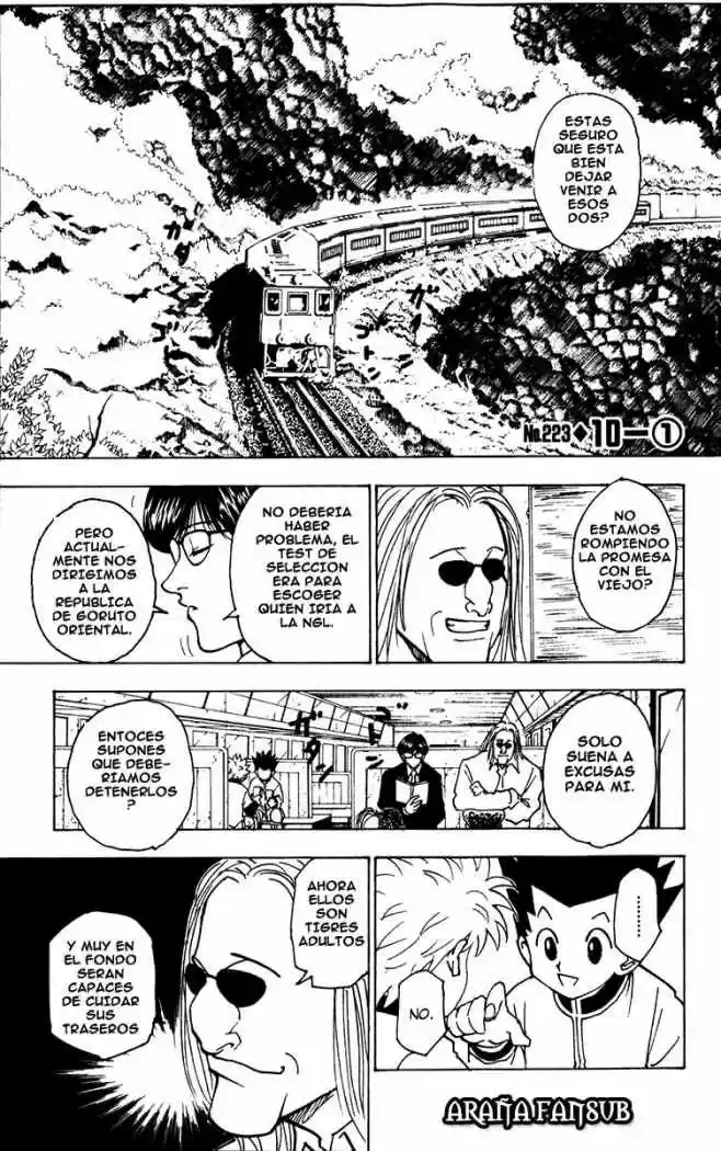 Hunter x Hunter: Chapter 223 - Page 1