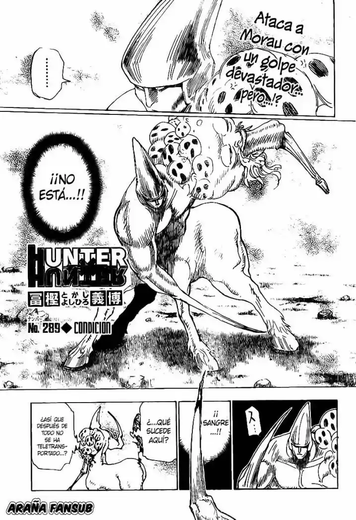 Hunter x Hunter: Chapter 289 - Page 1