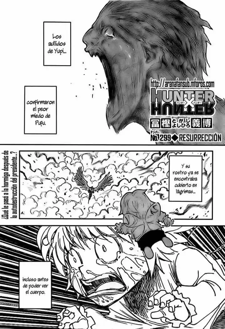 Hunter x Hunter: Chapter 299 - Page 1