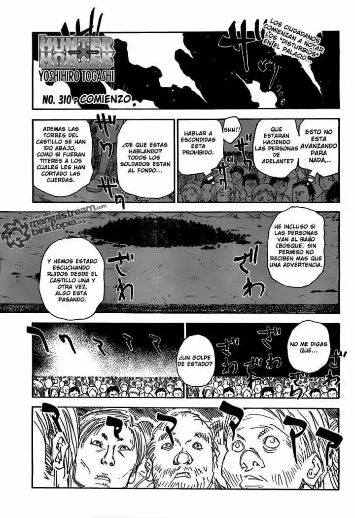 Hunter x Hunter: Chapter 310 - Page 1