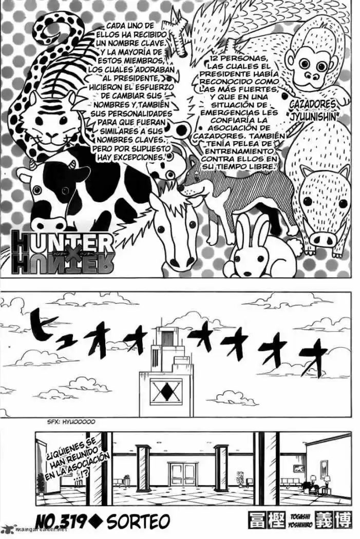 Hunter x Hunter: Chapter 319 - Page 1