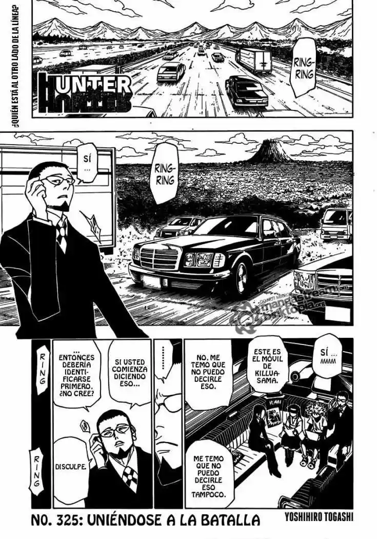 Hunter x Hunter: Chapter 325 - Page 1