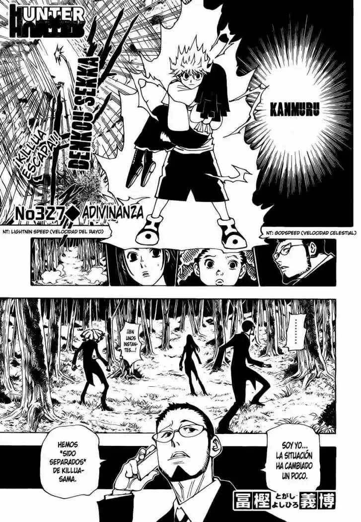 Hunter x Hunter: Chapter 327 - Page 1