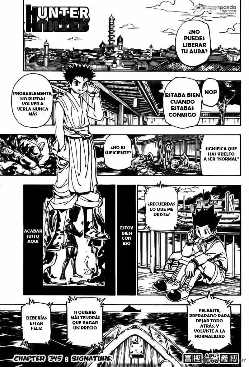 Hunter x Hunter: Chapter 345 - Page 1