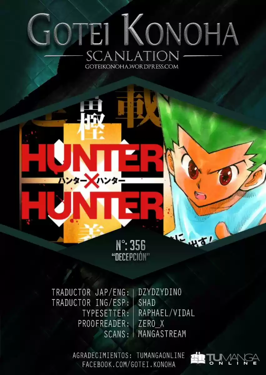 Hunter x Hunter: Chapter 356 - Page 1
