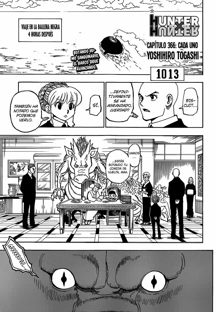 Hunter x Hunter: Chapter 366 - Page 1