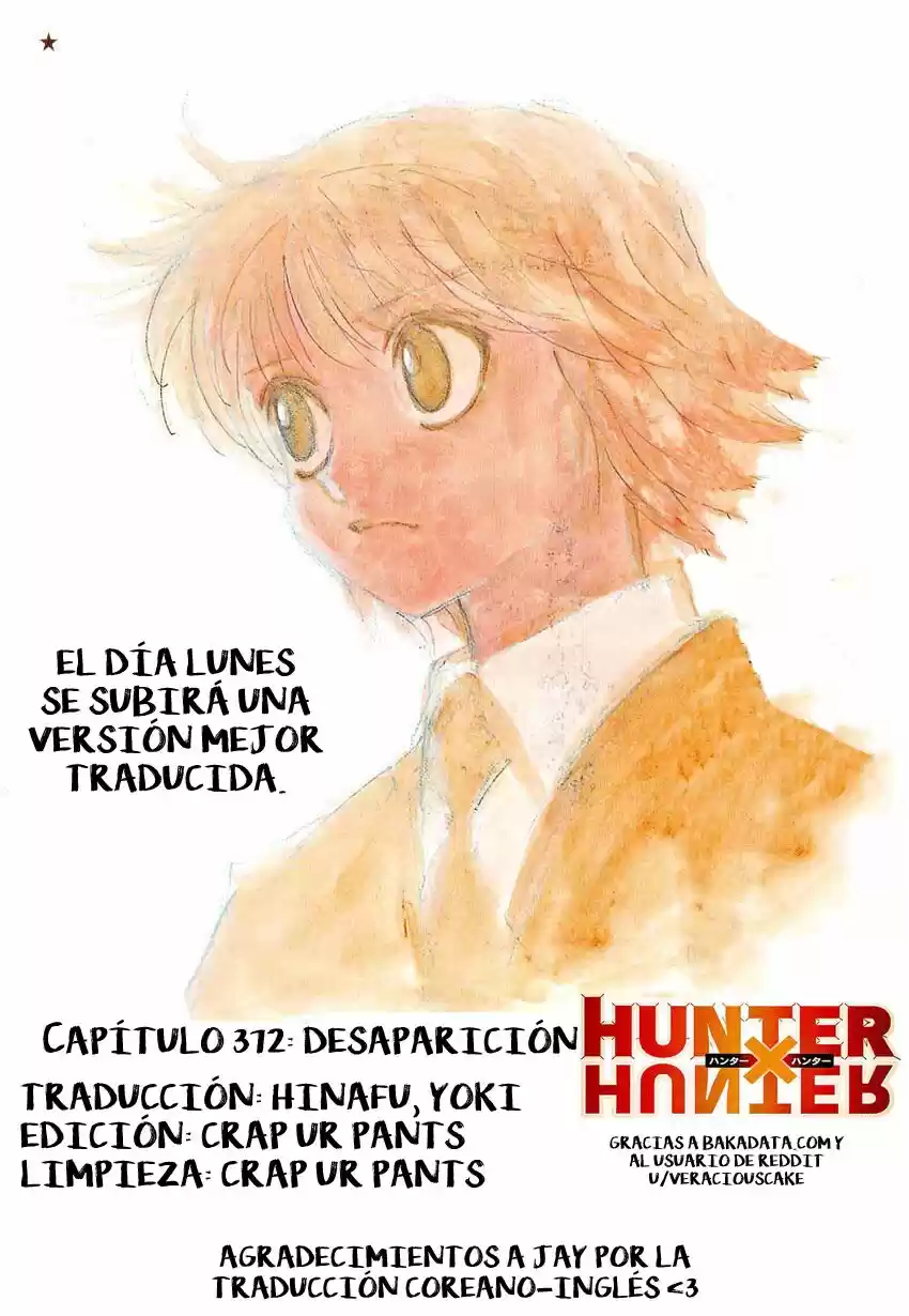 Hunter x Hunter: Chapter 372 - Page 1
