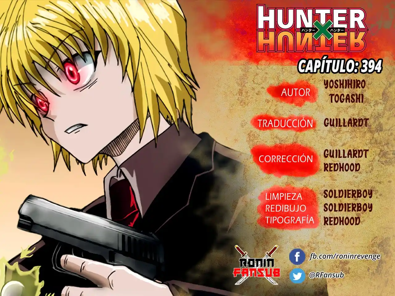 Hunter x Hunter: Chapter 394 - Page 1