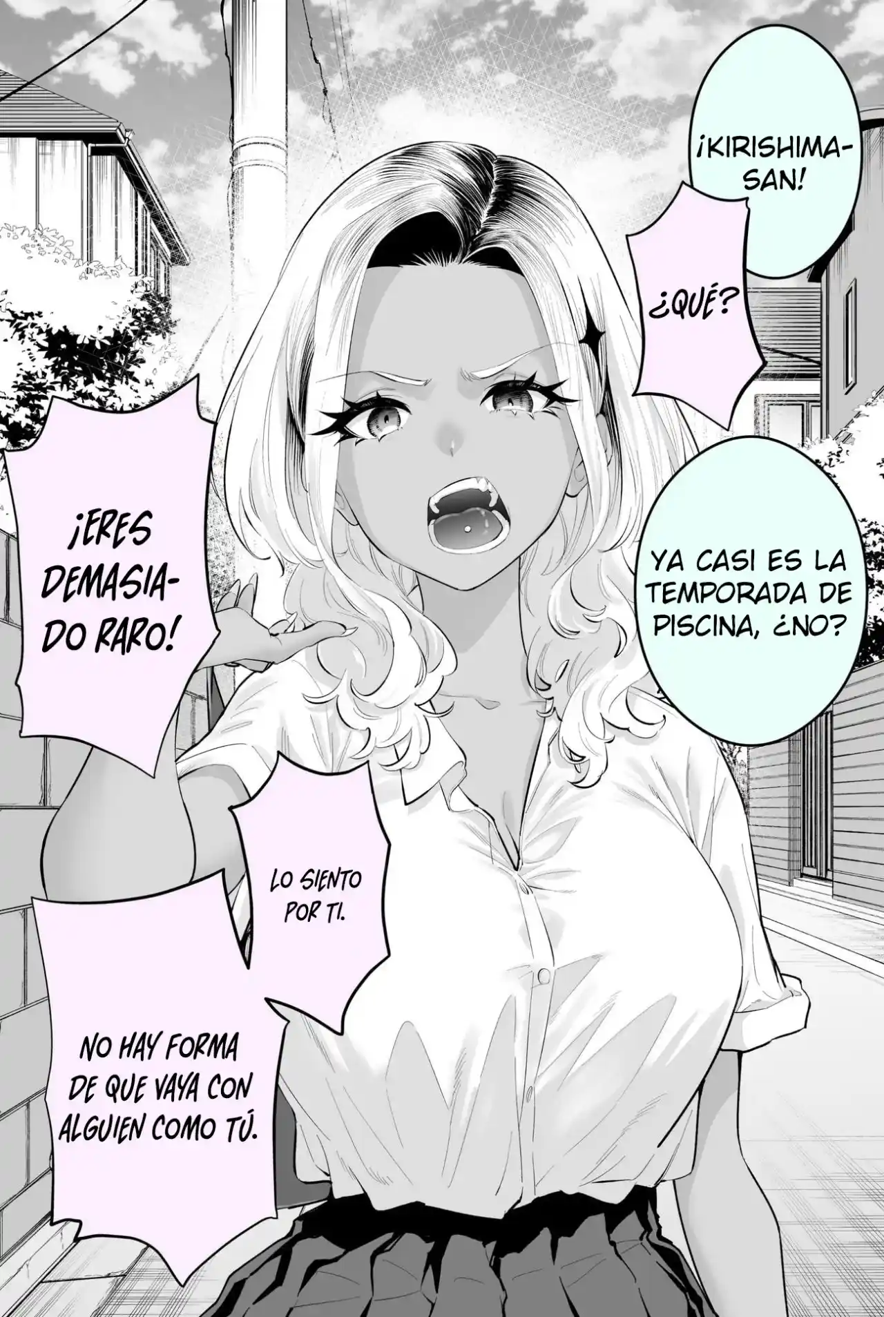 Intenté pedir una cita a una chica de mal genio: Chapter 10 - Page 1