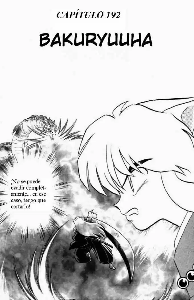 InuYasha: Chapter 192 - Page 1