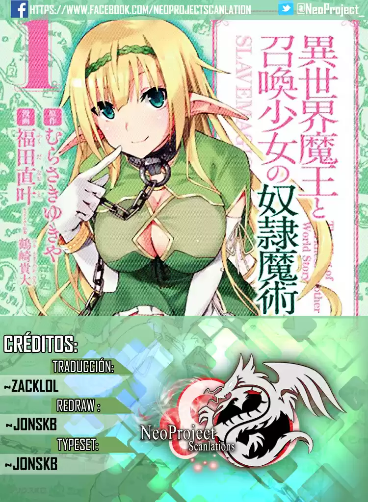 Isekai Maou To Shoukan Shoujo Dorei Majutsu: Chapter 10 - Page 1