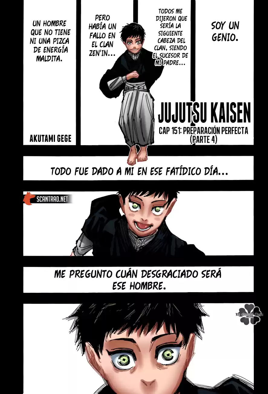 Jujutsu kaisen: Chapter 151 - Page 1