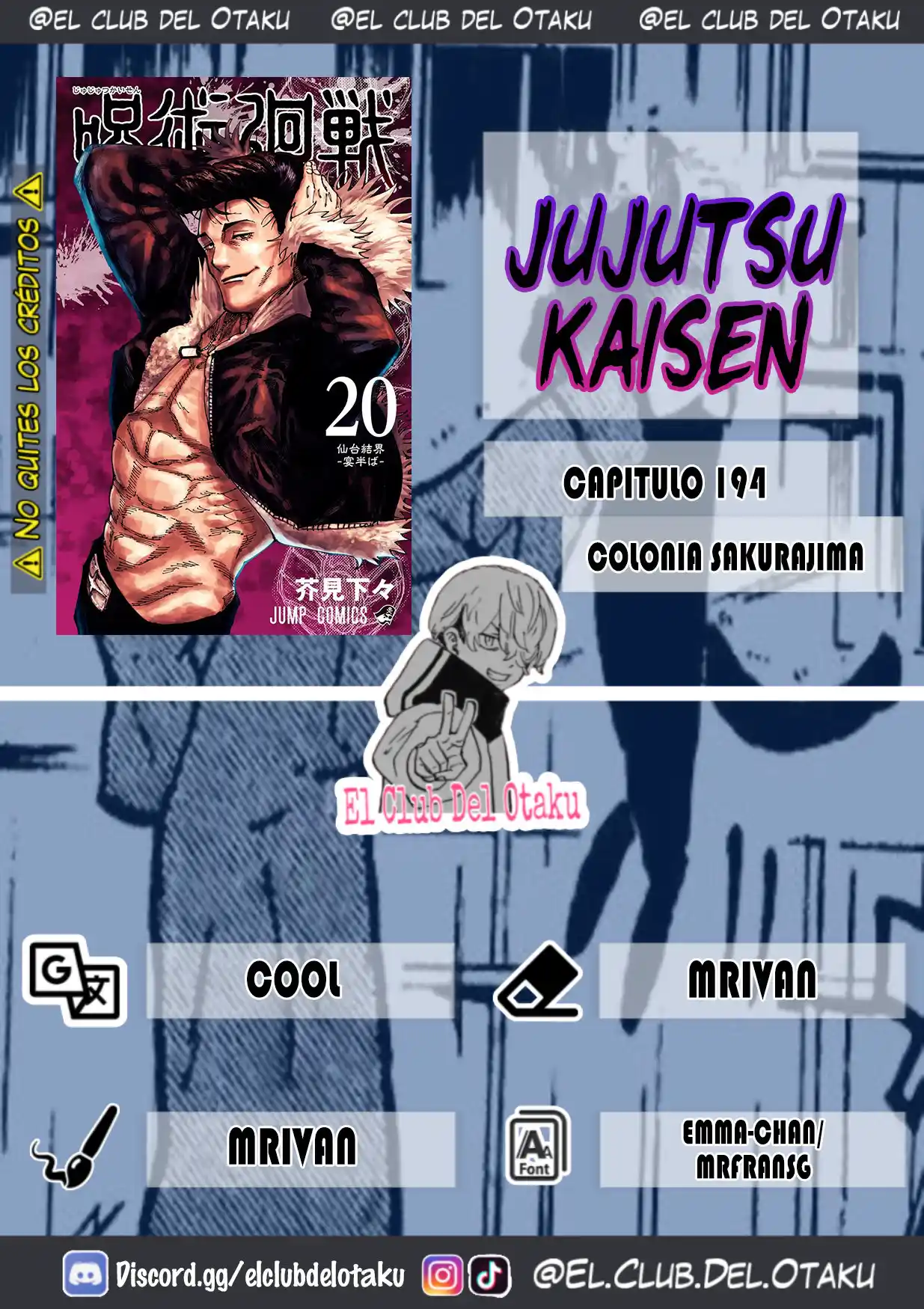 Jujutsu kaisen: Chapter 194 - Page 1