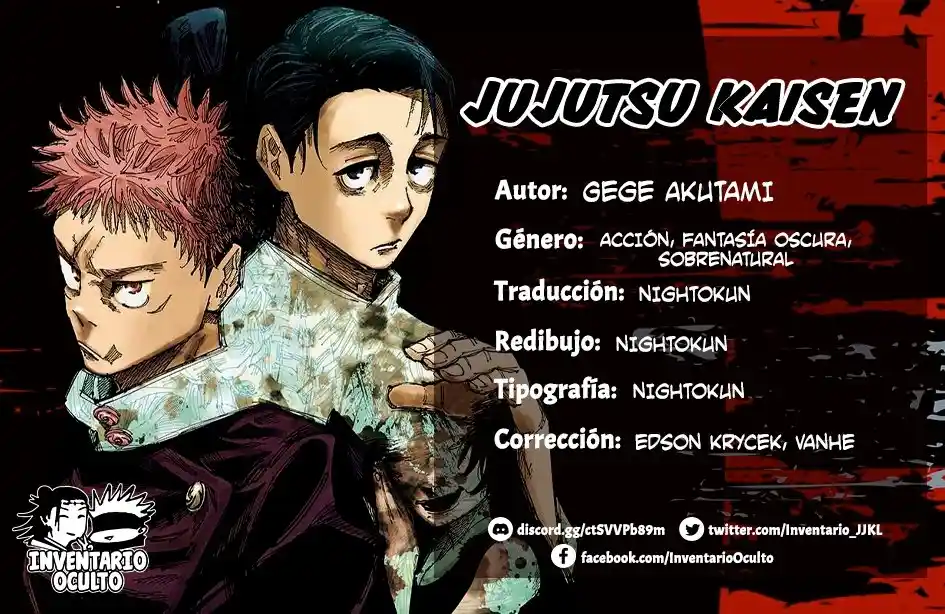 Jujutsu kaisen: Chapter 209 - Page 1