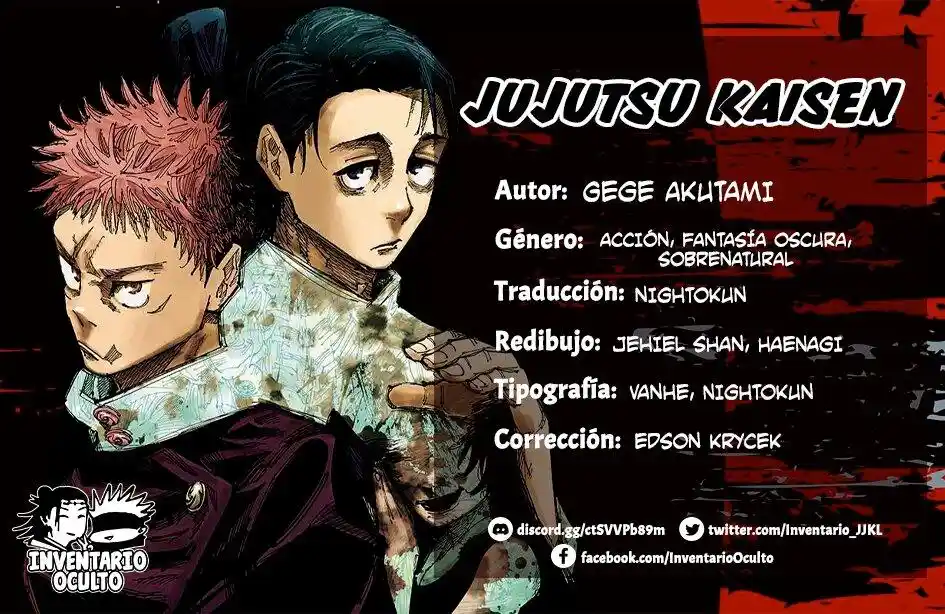 Jujutsu kaisen: Chapter 212 - Page 1