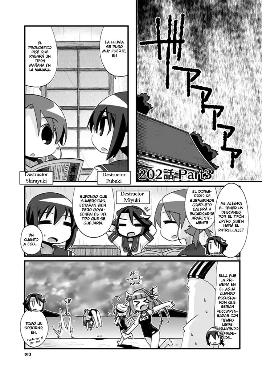 Kantai Collection 4-koma Comic: Fubuki- Ganbarimasu: Chapter 202 - Page 1