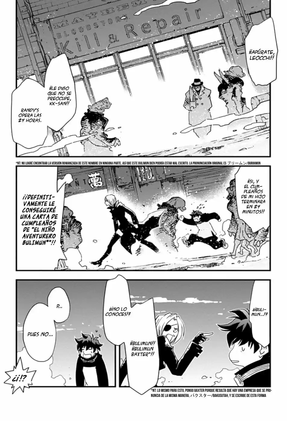 Kekkai Sensen: Chapter 13 - Page 1