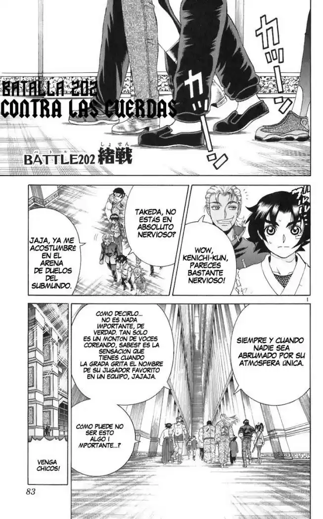 Kenichi El Discipulo Mas Fuerte De La Historia: Chapter 202 - Page 1