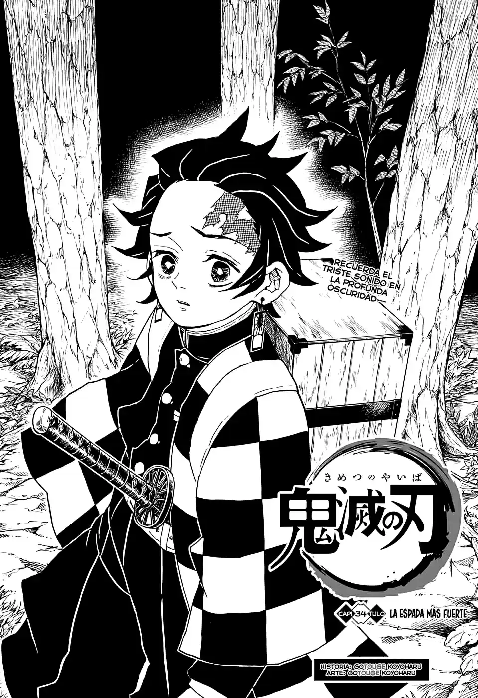 Kimetsu no Yaiba: Chapter 34 - Page 1