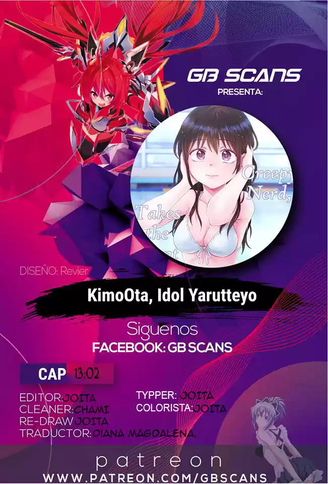 KimoOta, Idol Yarutteyo: Chapter 13 - Page 1