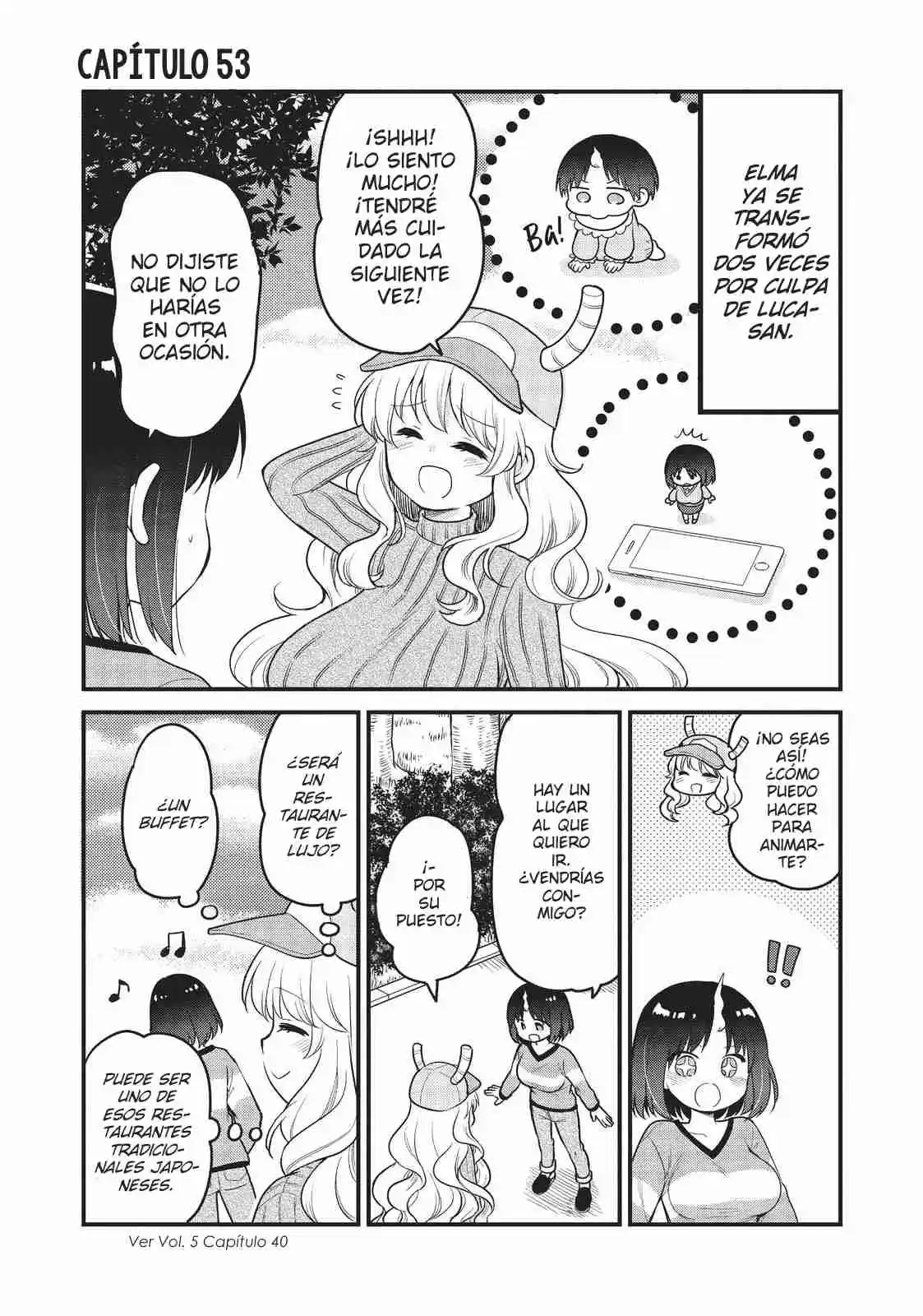 Kobayashi-san Chi No Maid Dragon Elma OL Nikki: Chapter 53 - Page 1