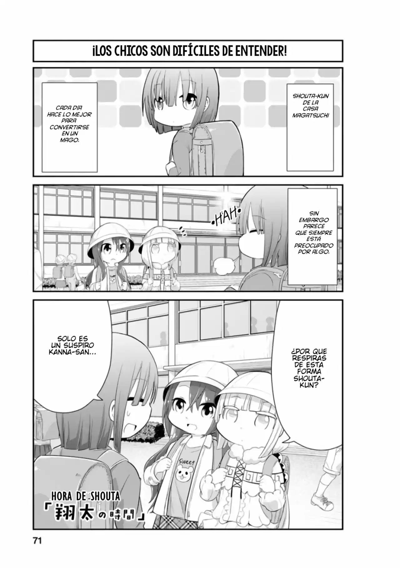 Kobayashi-san Chi No Maid Dragon: Kanna No Nichijou: Chapter 36 - Page 1