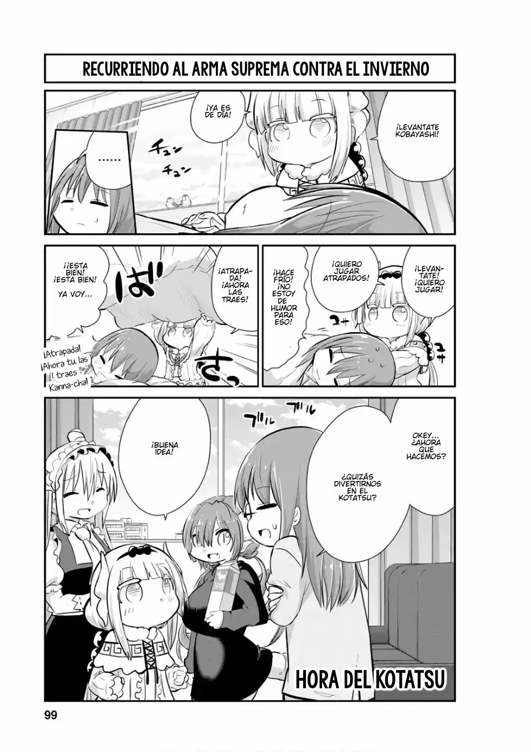 Kobayashi-san Chi No Maid Dragon: Kanna No Nichijou: Chapter 48 - Page 1