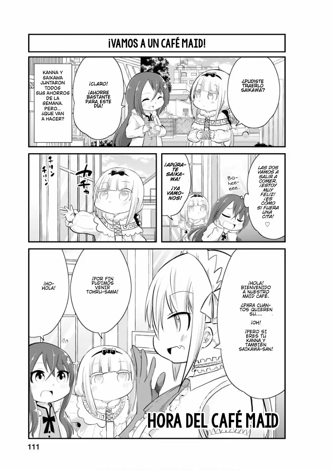 Kobayashi-san Chi No Maid Dragon: Kanna No Nichijou: Chapter 49 - Page 1