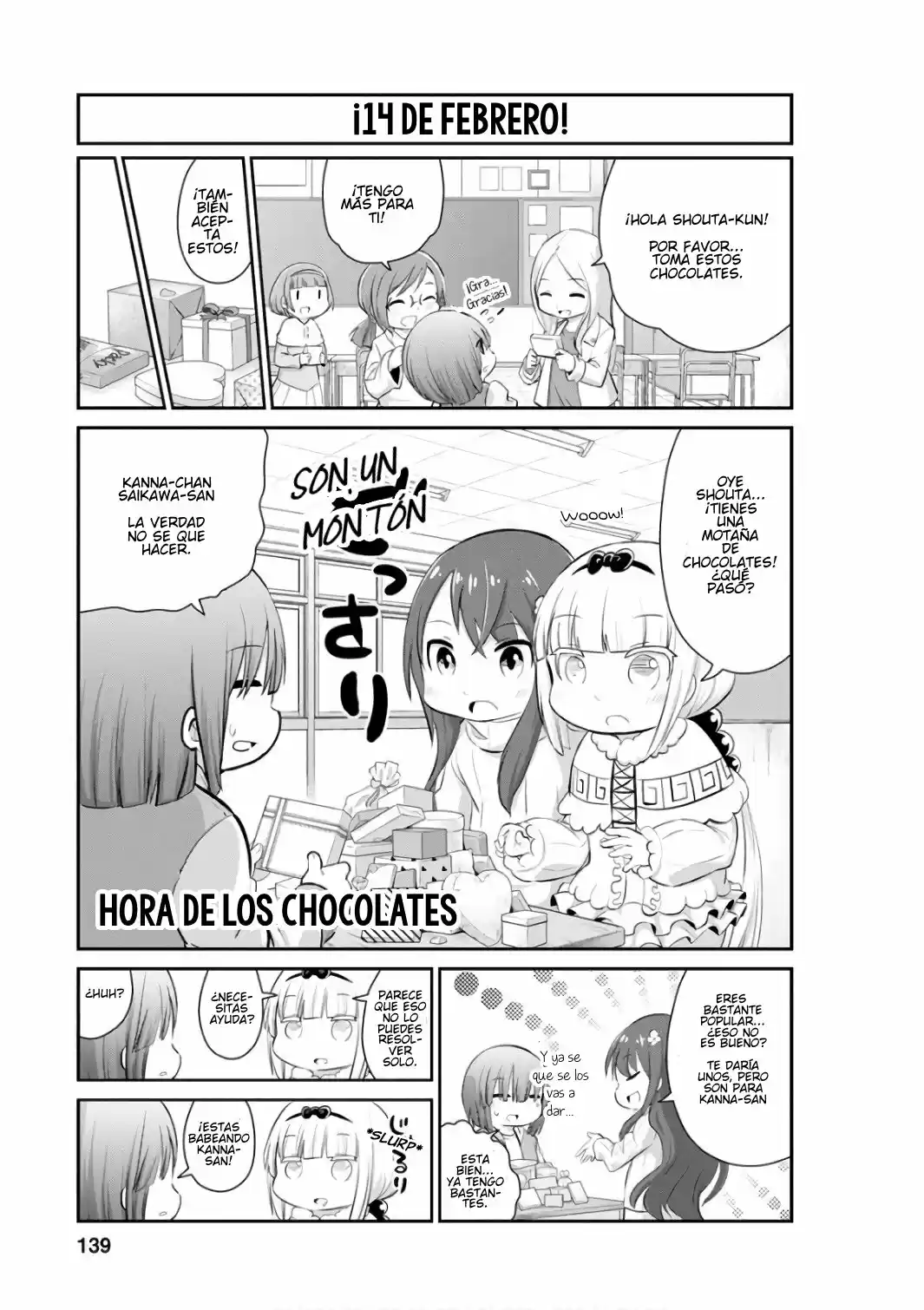 Kobayashi-san Chi No Maid Dragon: Kanna No Nichijou: Chapter 50 - Page 1