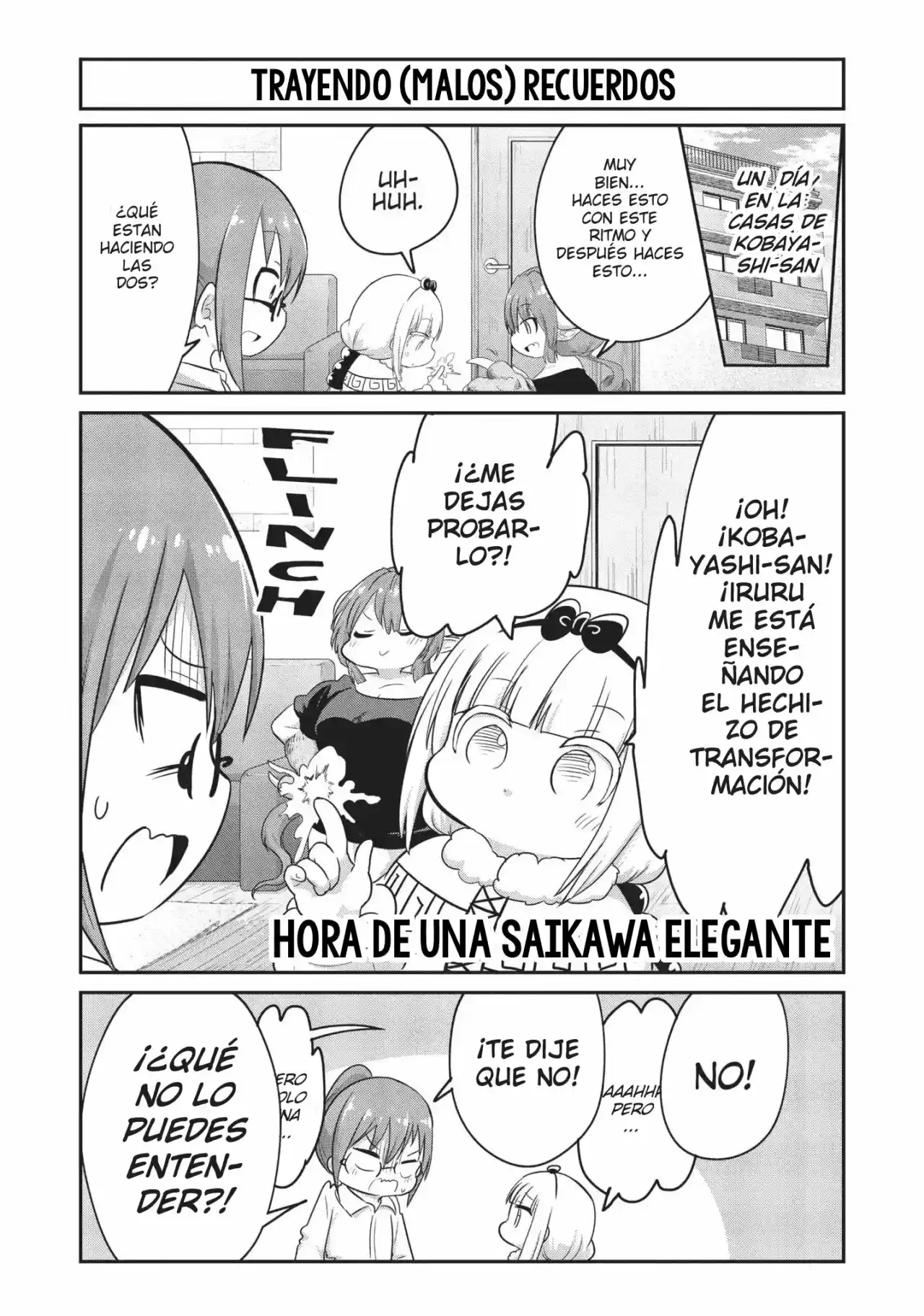 Kobayashi-san Chi No Maid Dragon: Kanna No Nichijou: Chapter 58 - Page 1