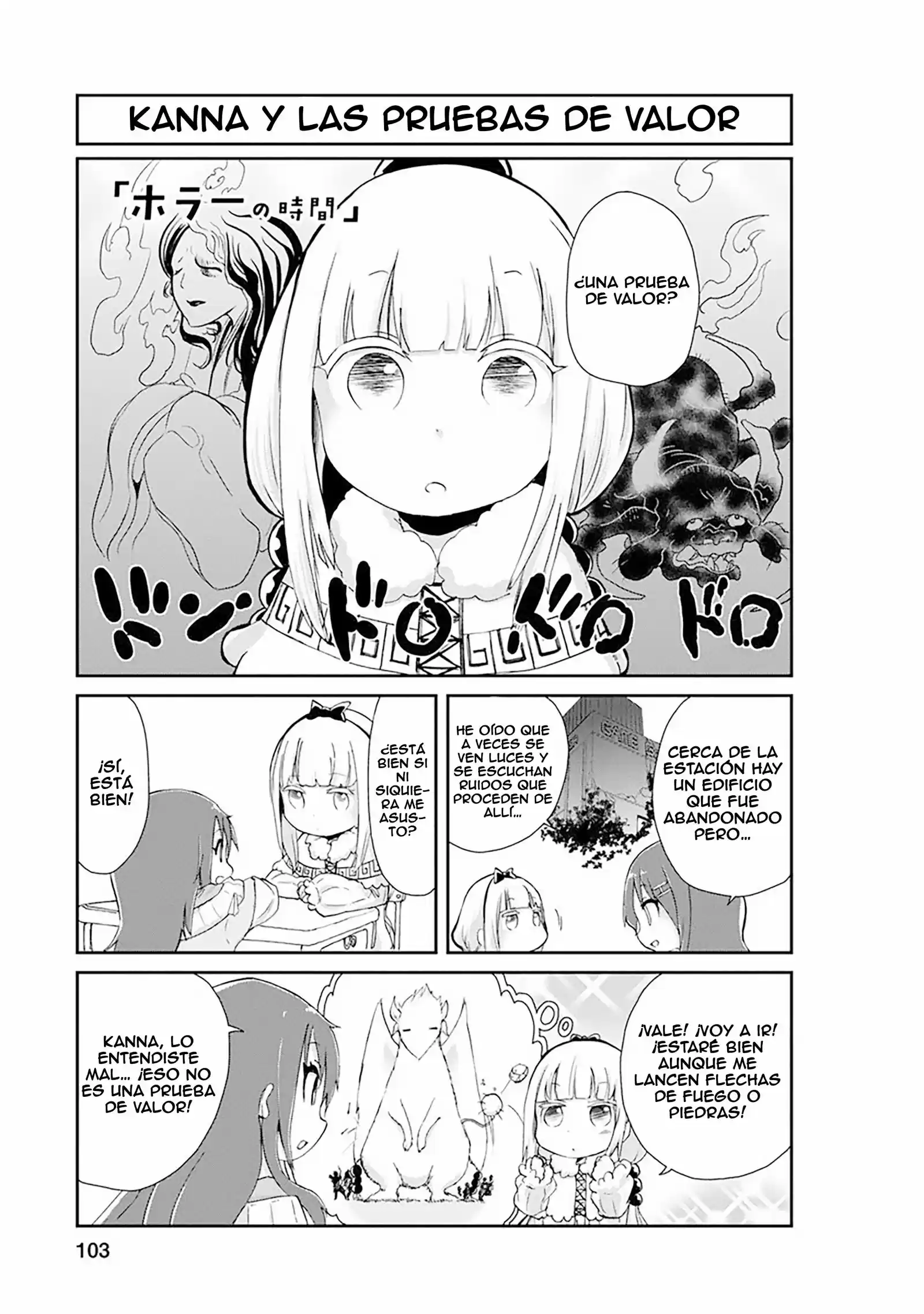 Kobayashi-san Chi No Maid Dragon: Kanna No Nichijou: Chapter 8 - Page 1