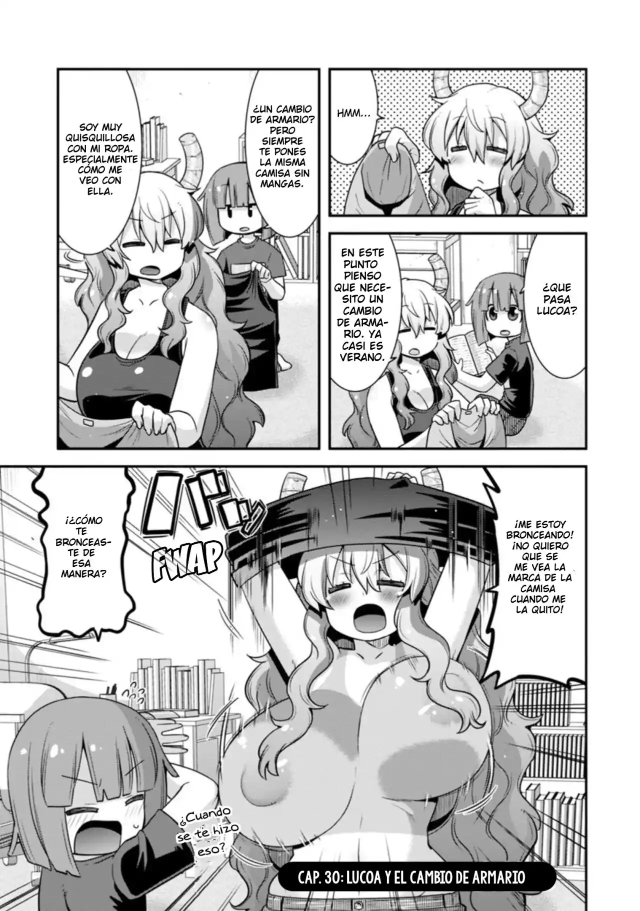 Kobayashi-san Chi No Maid Dragon: Lucoa Wa Boku No XX Desu: Chapter 30 - Page 1