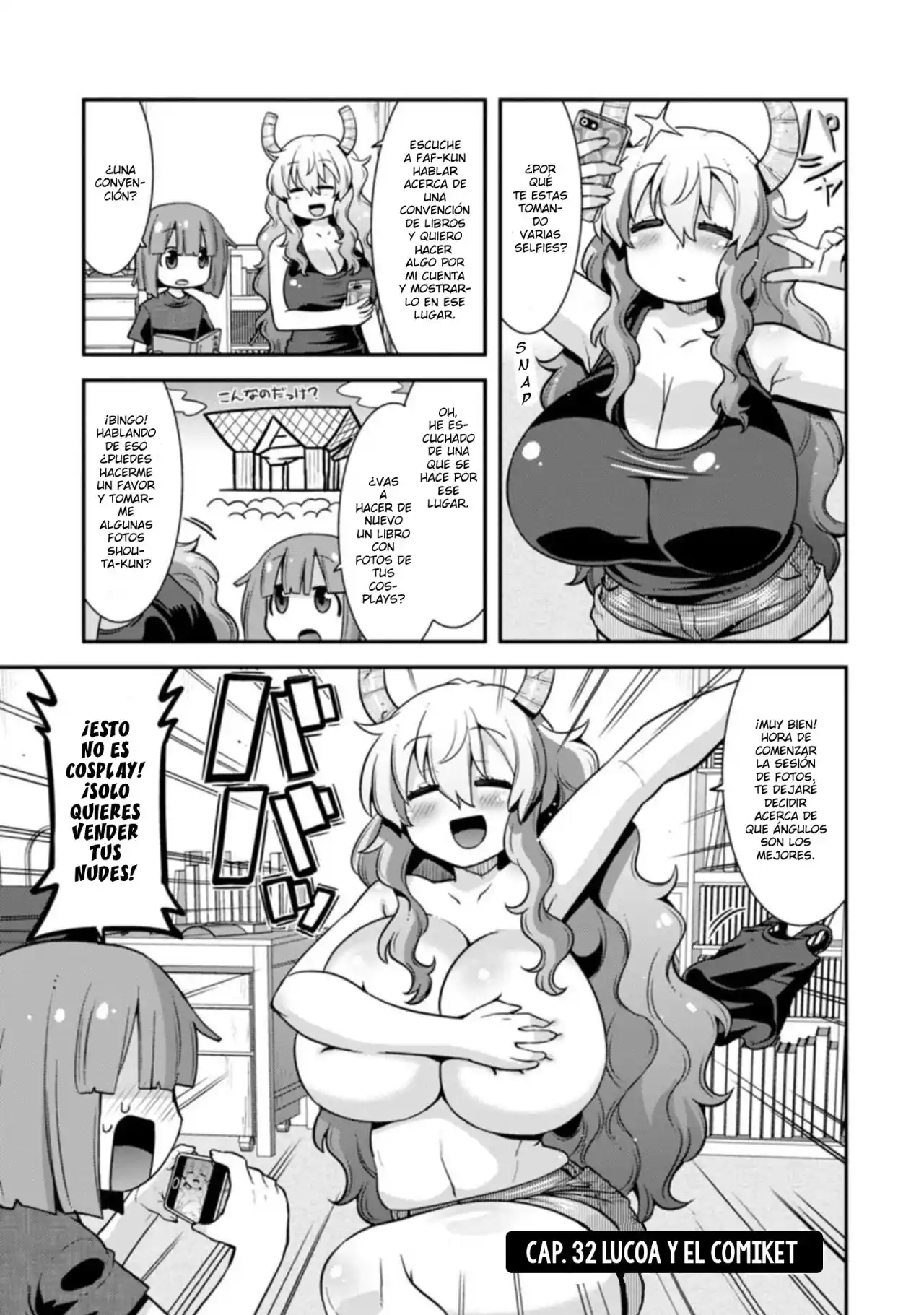 Kobayashi-san Chi No Maid Dragon: Lucoa Wa Boku No XX Desu: Chapter 32 - Page 1