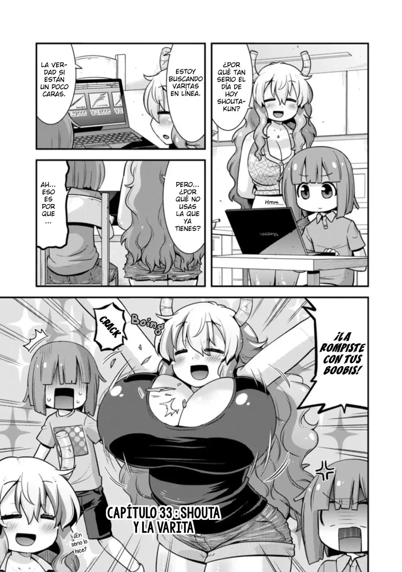 Kobayashi-san Chi No Maid Dragon: Lucoa Wa Boku No XX Desu: Chapter 33 - Page 1