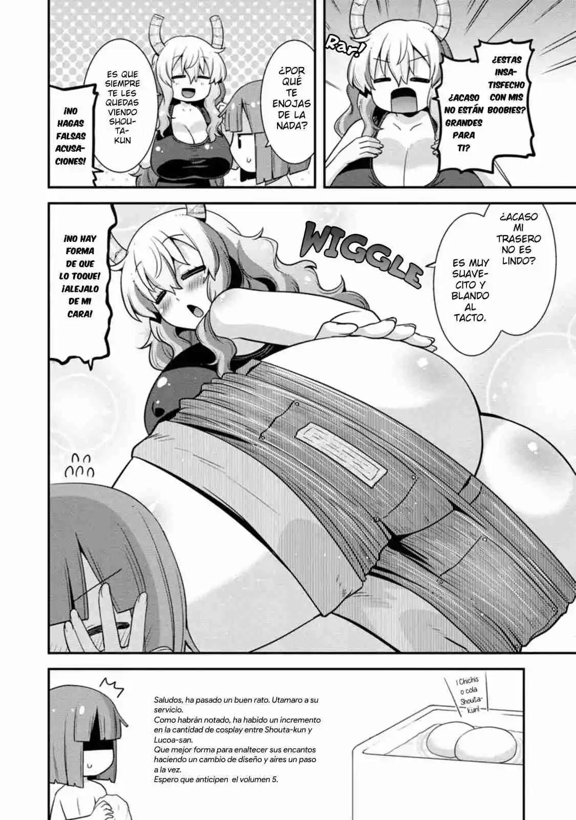 Kobayashi-san Chi No Maid Dragon: Lucoa Wa Boku No XX Desu: Chapter 35 - Page 1