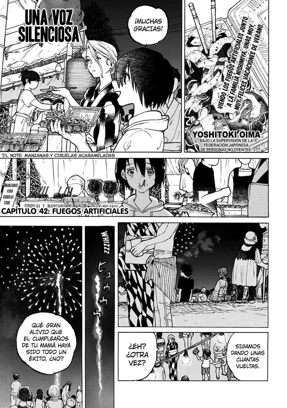 Koe No Katachi: Chapter 42 - Page 1