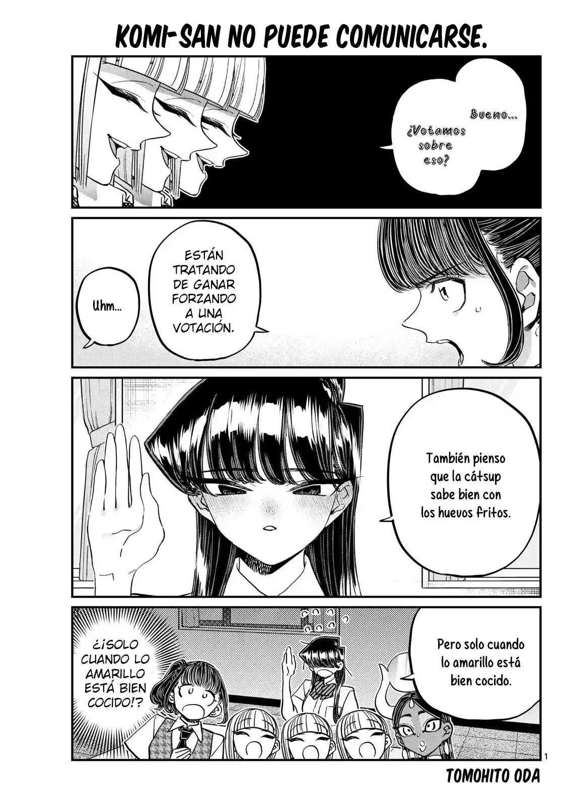 KOMI-SAN WA KOMYUSHOU DESU: Chapter 441 - Page 1