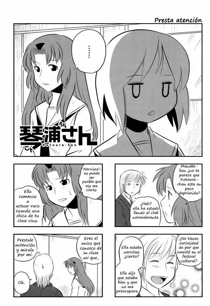 Kotoura-san: Chapter 3 - Page 1