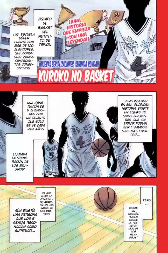 Kuroko No Basket: Chapter 1 - Page 1